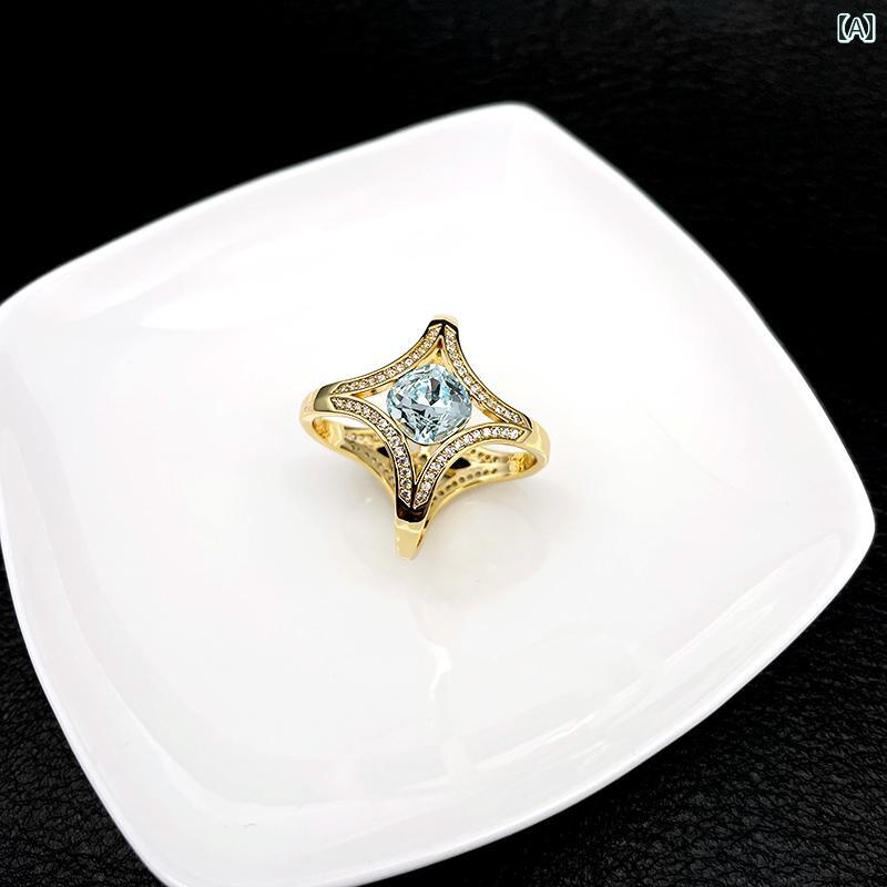 スカーフ リング おしゃれ レディース アクセサリー 高級感 オーストリア 産 クリスタル 四つ葉 クローバー スカーフ バックル シンプル スカーフ バックル ショール バックル ハイエンド ギフト