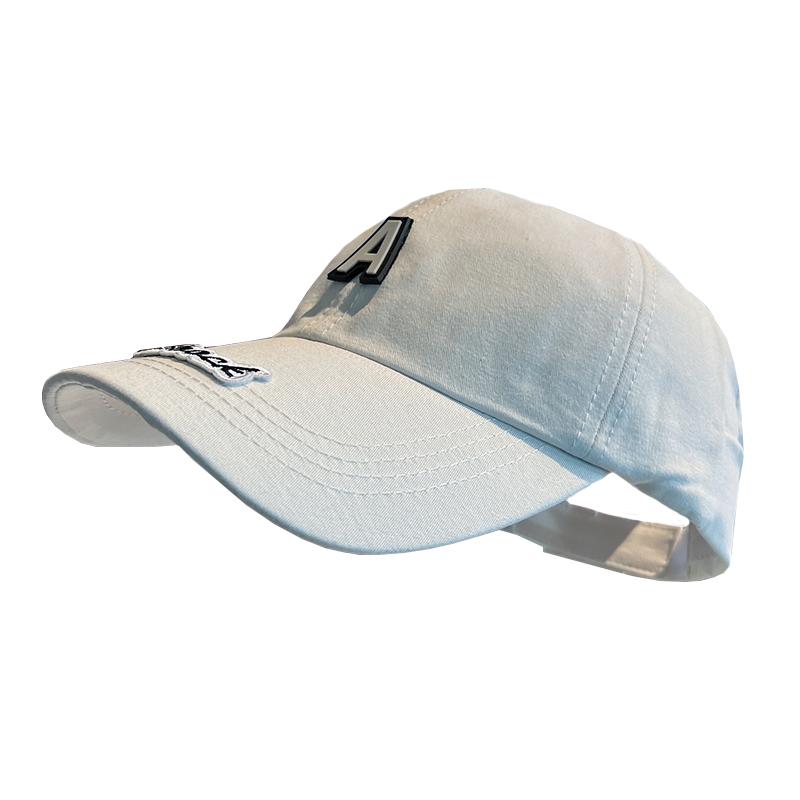 帽子 キャップ ハット ユニセックス メンズ レディース おしゃれ シンプル 文字 ベースボールキャップ 夏 屋外 ポニーテール ポリエステル