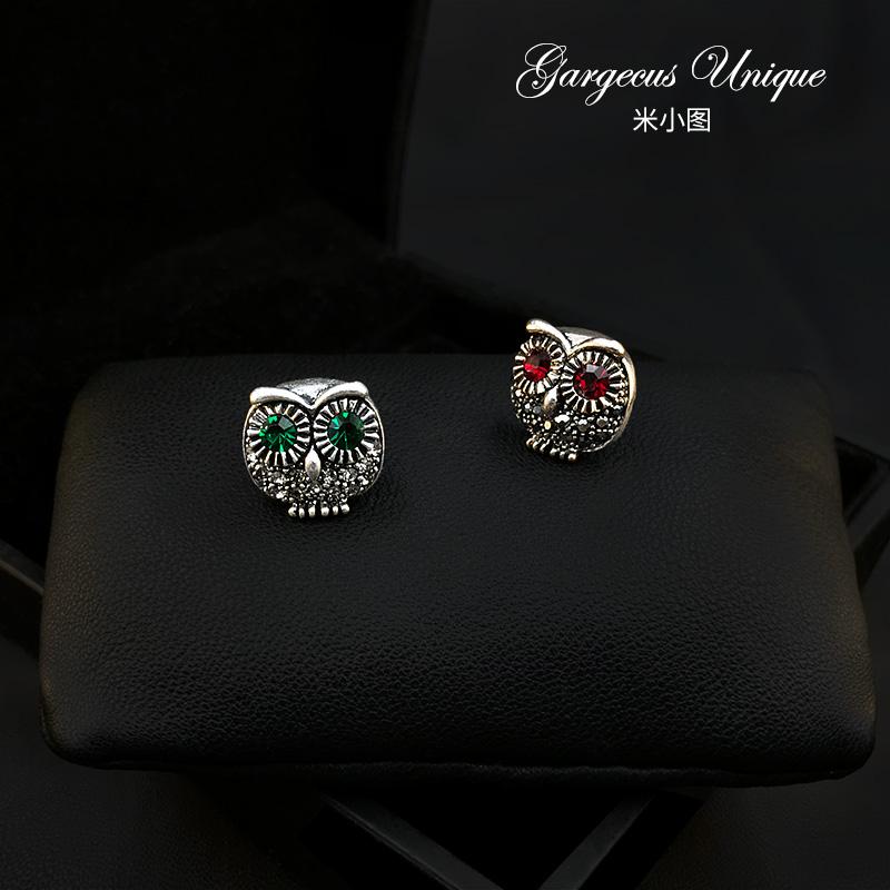 ブローチ レディース レトロ かわいい フクロウ 小さめ バックル ピン ミニ メンズ ピン スーツ 精巧 襟 ボタン ファッション 装飾品