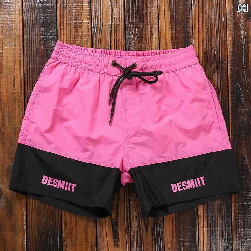 メンズ カジュアル パンツ ビーチ 海パン 水着 海水 プール 海水浴 サーフィン スポーツ 休暇 水泳 フィットネス ランニング 速乾 大きいサイズ 裏地