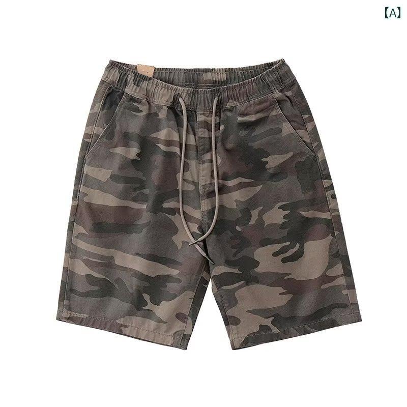 ハーフ パンツ カジュアル ツイル ワークウェア ミリタリー 夏 スポーツ ストレート ポケット ショートパンツ オーバーオール しわ防止 メンズ メンズ ズボン