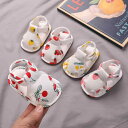 ベビー サンダル 幼児 赤ちゃん ステップ イン シューズ 靴 夏 レジャー 夏 レディース メンズ フルーツ キュート