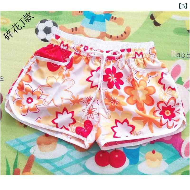 セキュアデポのパンツ レディース ファッション おしゃれ ビーチ パンツ 夏休み ショーツ 速乾 花柄 スリム 大きめサイズ ゆったり スポーツ かわいい｜アングル3
