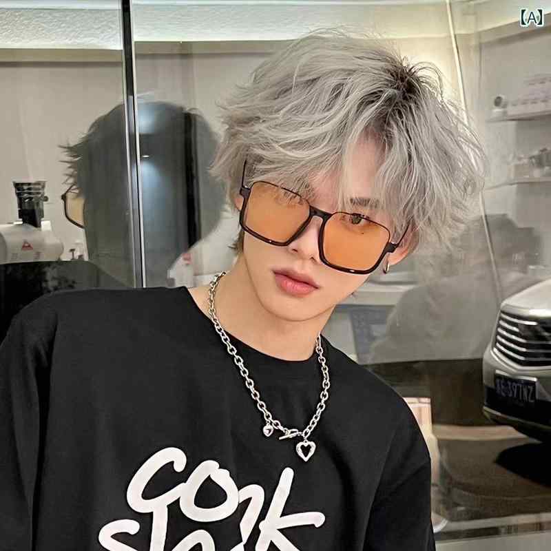 メンズ レディース サングラス おしゃれ レトロ 個性 下半分 フレーム 茶色 用 偏光 小顔 紫外線対策 カップル(4)