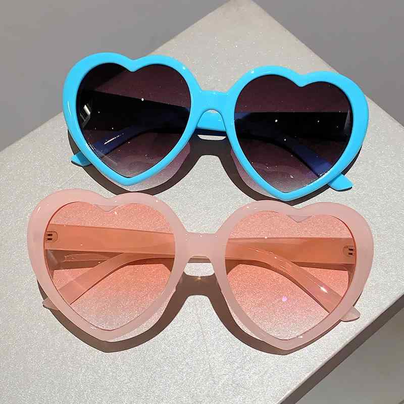 サングラス メガネ 眼鏡 おしゃれ ファッション アクセサリー レディース 個性 かわいい フォト シンプル ハート 韓国 レディース おもしろ