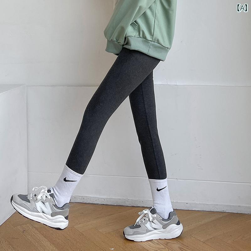 パンツ マタニティ レギンス ベルベット 冬 アウターウェア 春秋 厚手 大きいサイズ 秋