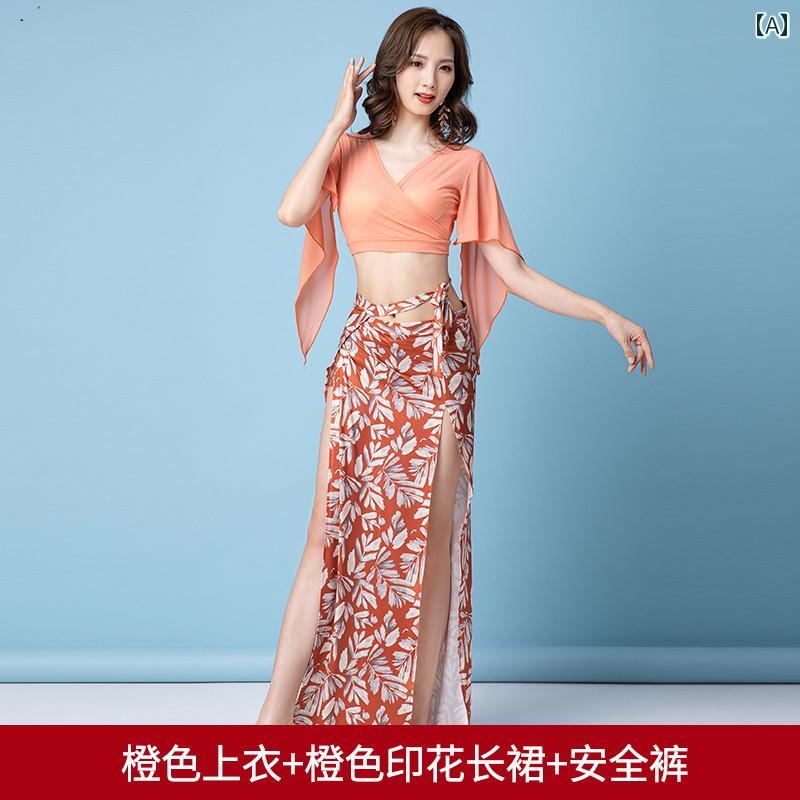 レディース ダンサー コスチューム 衣装 秋冬 ベリーダンス パフォーマンス 服 オ...