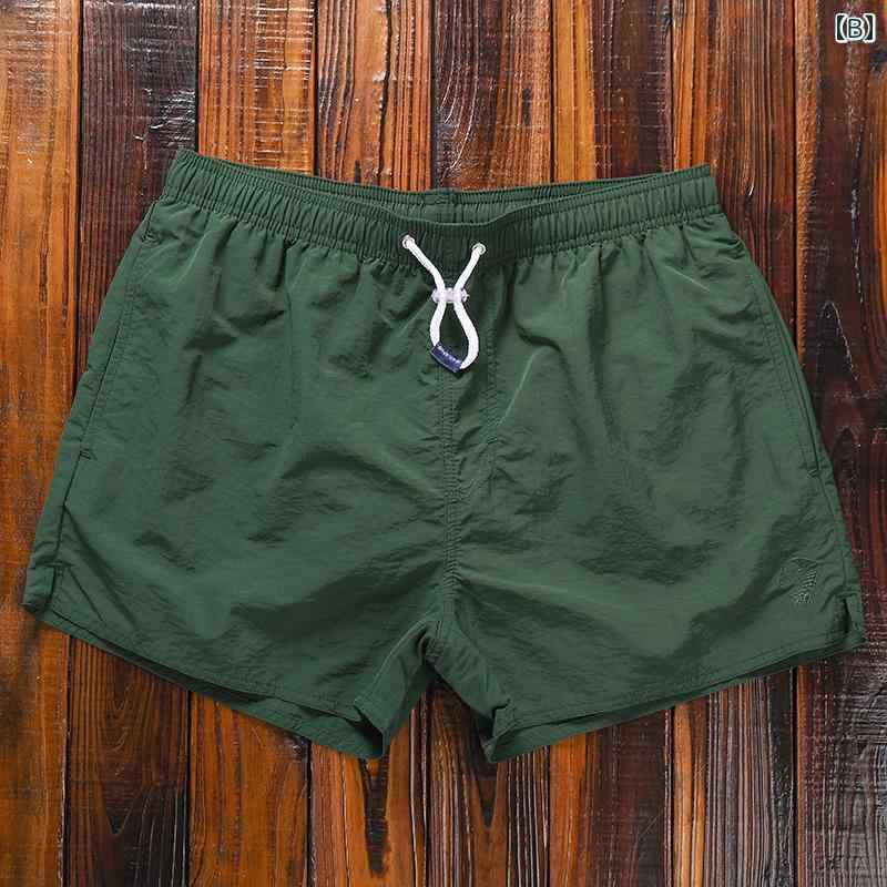 メンズ パンツ ビーチ 海パン 水着 プール サーフィン 海水浴 ショーツ 速乾 ランニング フィットネス 裏地 リゾート 温泉 サイズ スポーツ