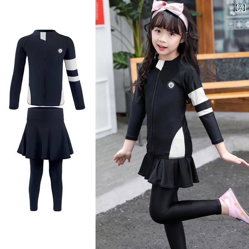 ウェットスーツ キッズ サーフィン スポーツ 水着 ビーチ サマーレジャー リゾート マリンスポーツ ラッシュガード 韓国 子供用 速乾 ベビー 女の子 男の子 長袖 温泉 日焼け防止 小 子供 学生