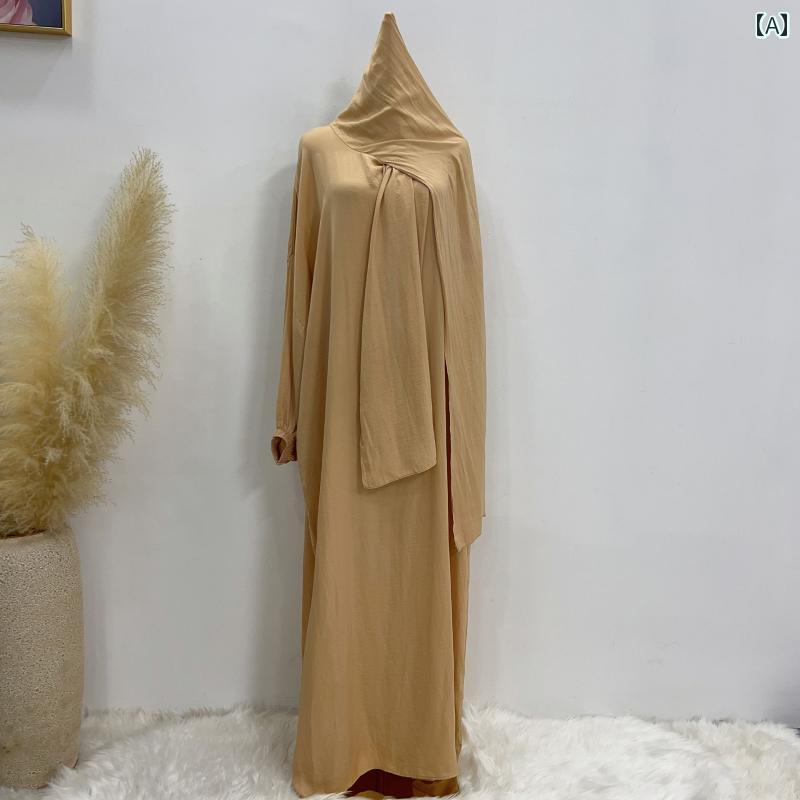 レディース エスニック ドレス 民族 ワンピース 中東 ドバイ トルコ ヒジャブ