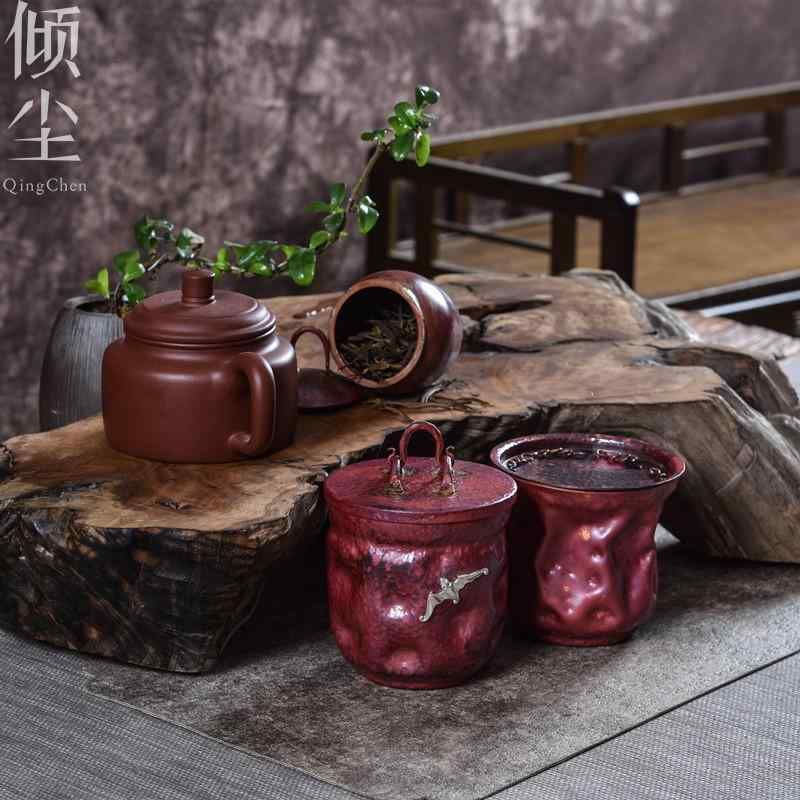 茶道具 茶葉入れ ティーポット 卓上 茶缶 食器 アンティーク 雑貨 小物 装飾品 配膳品 道具 レトロ