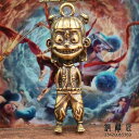 ペンダント 中国風 アクセサリー レトロ 銅 車 キーホルダー 魔法 少年 スクール バッグ ペンダント 真鍮 ペンダント 子供 ギフト