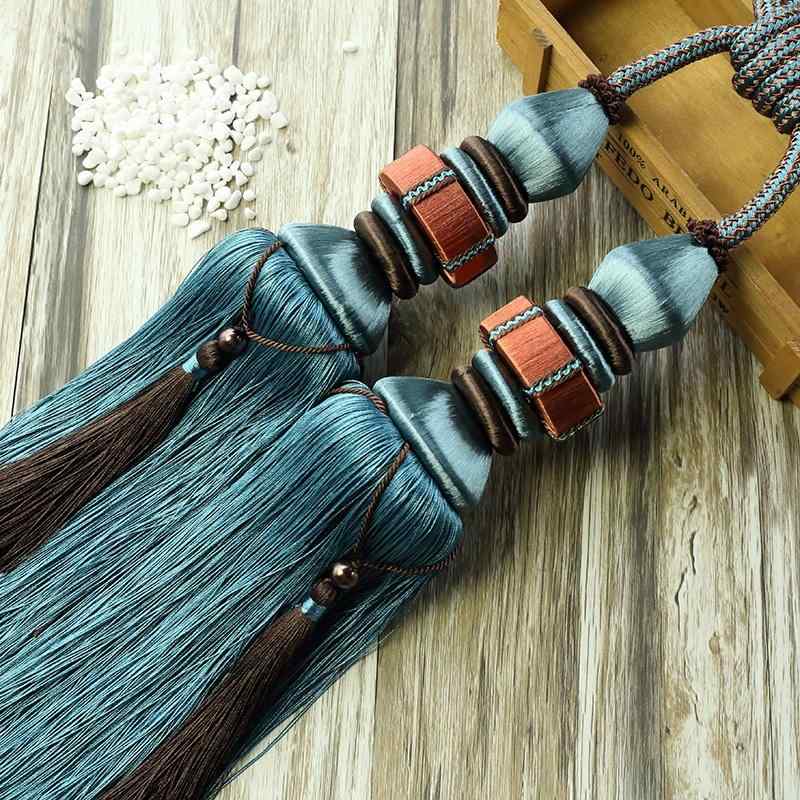 カーテン ストラップ おしゃれ インテリア 家具 ホーム 雑貨 ヴィラ カーテン ネクタイ ヨーロッパ風 ハンギング ボール カーテンバックル ロープ