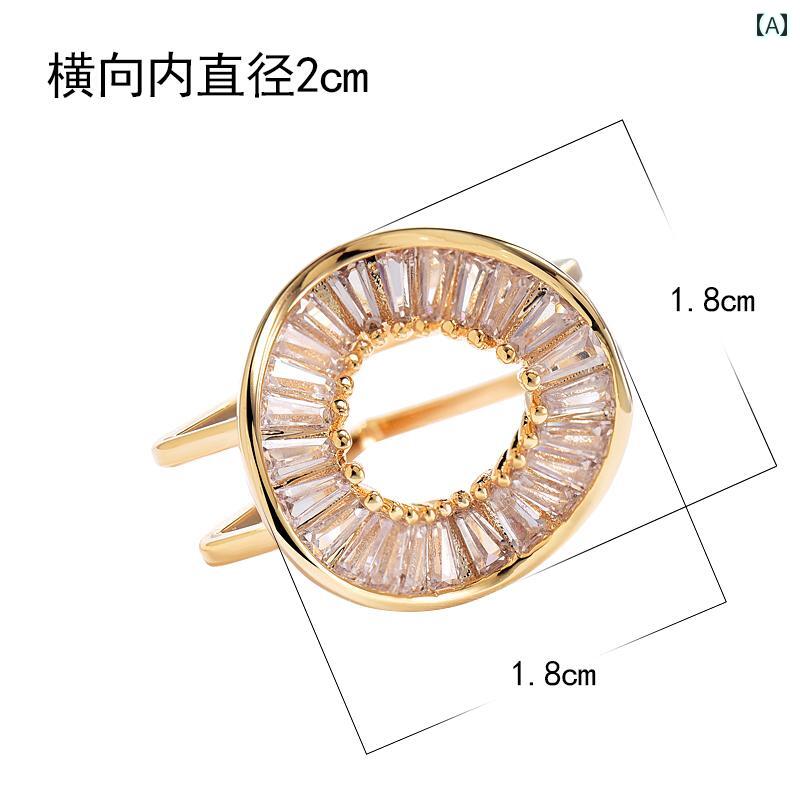 スカーフ リング おしゃれ レディース アクセサリー スカーフ バックル 女性 精巧 ハイエンド デュアル 目的 高級感 小さい 3 リング バックル スクエア スカーフ ショール