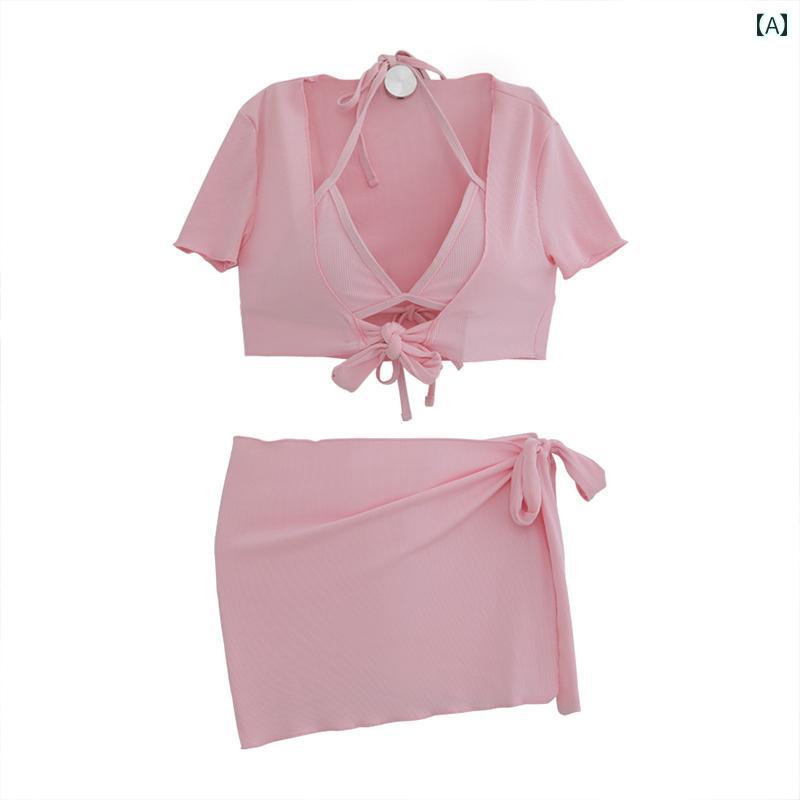 レディース 夏 ビキニ 水着 おしゃれ ビーチ リゾート プール レジャー スタイル セクシー スパ セパレ..