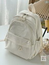 バック パック リュック レディース カジュアル 無地 シンプル コンピュータ バック 学生 高校生 中学生 子供 森 キャンパス キャンバス メンズ