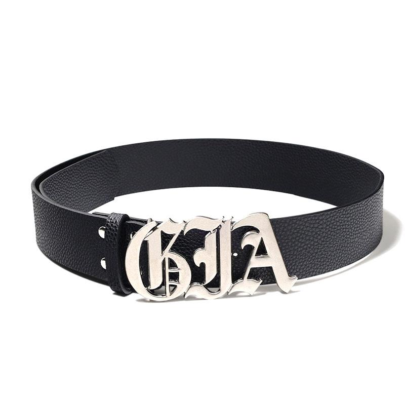 ベルト おしゃれ レディース アクセサリー レトロ パンク オールド 英字 メンズ アメリカ 女の子 メタル バックル ドレス ジーンズ