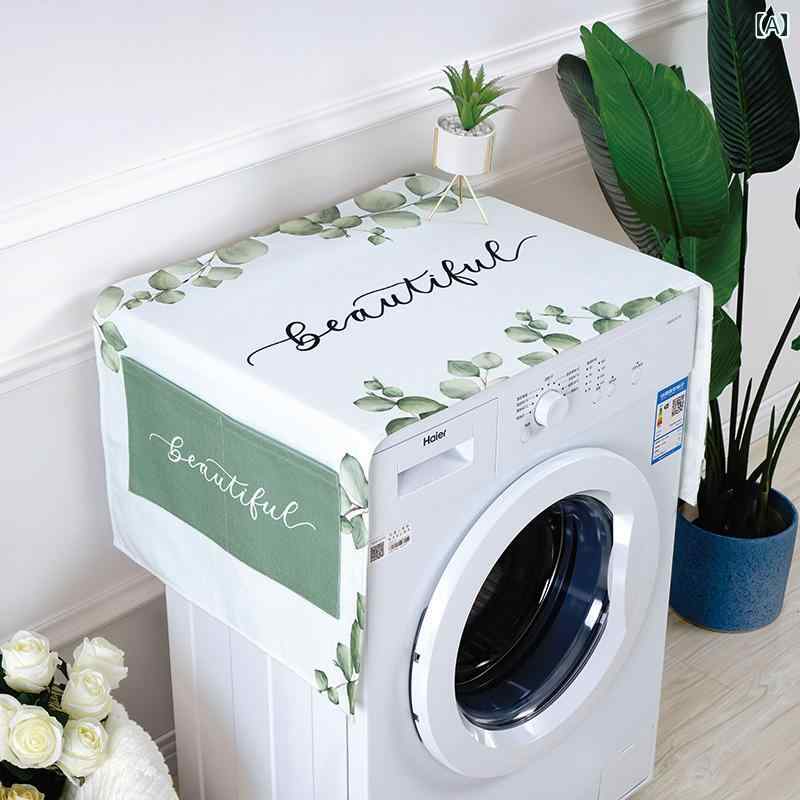 ダストカバー 冷蔵庫 洗濯機 電子レンジ オーブン マルチ カバー 防塵 防汚 防油 家具 家電 インテリア..