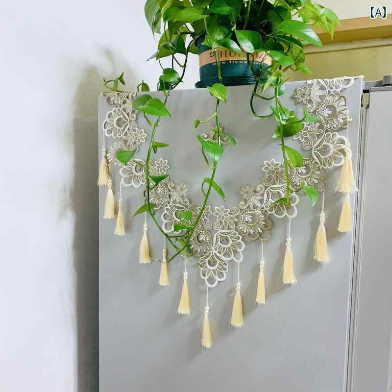 ダストカバー 冷蔵庫 洗濯機 マルチ カバー 防塵 防汚 防油 家具 家電 インテリア 装飾 シンプル ラグ..