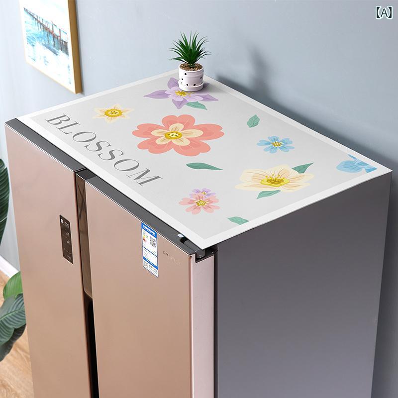 ダストカバー 冷蔵庫 洗濯機 電子レンジ オーブン マルチ カバー 防塵 防汚 防油 家具 家電 インテリア..