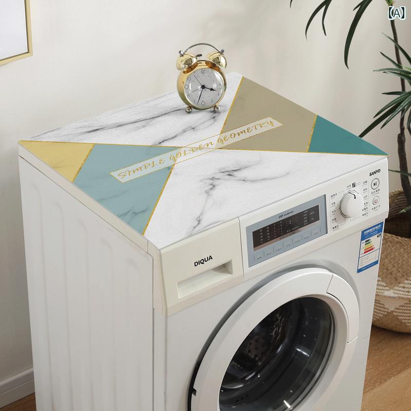 ダストカバー 冷蔵庫 洗濯機 電子レンジ オーブン マルチ カバー 防塵 防汚 防油 ...