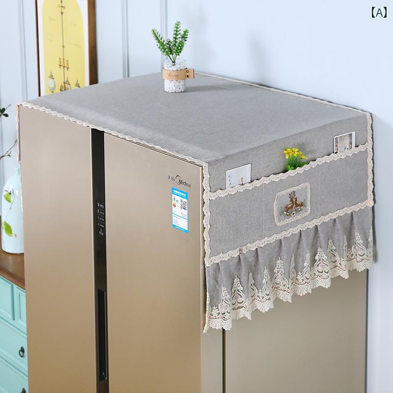 ダストカバー 例倉庫 洗濯機 電子レンジ オーブン マルチ カバー 防塵 防汚 防油 家具 家電 インテリア 装飾 シンプル ラグジュアリー
