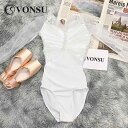 バレエ レオタード スポーツ ボディスーツ 体操服 ウェア レオタード 衣装 練習 ダンス ヨガ フィットネス トレーニング レディース フィット レディース