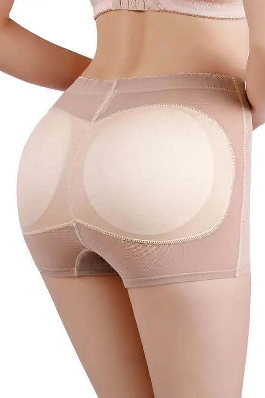 フェイクヒップ ショーツ 美ヒップ レディース リフト レディース フェイクヒップ パッド 下着 締め付け ヒップ パッド ボディシェイプ シームレス ボクサー セーフティー ショーツ