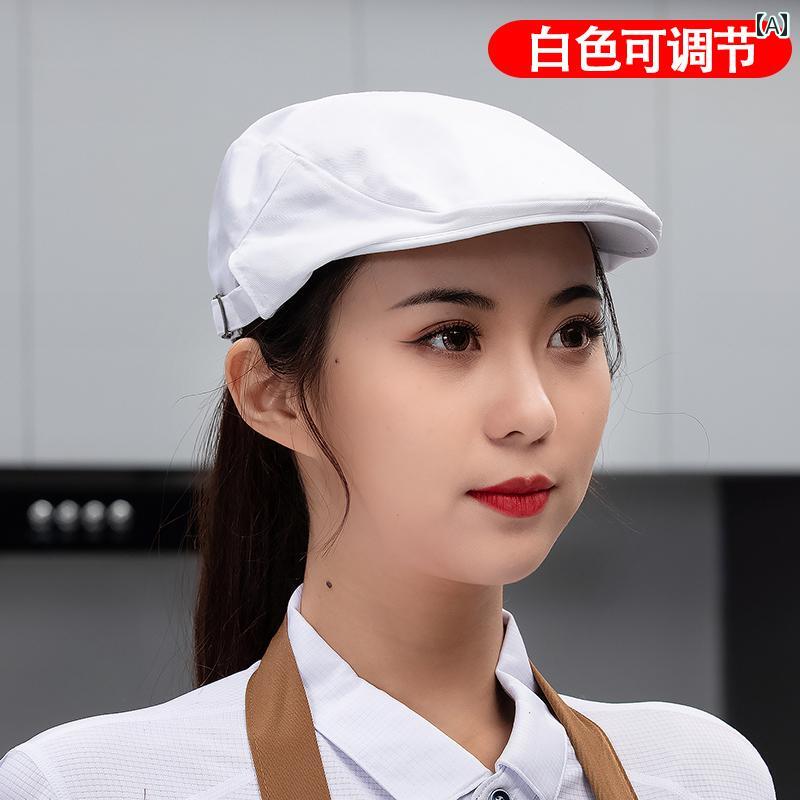 ユニセックス メンズ レディース兼 仕事着 制服 作業着 業務 ユニフォーム 帽子 ベースボール キャップ シンプル つば ベレー帽 ハンチング帽