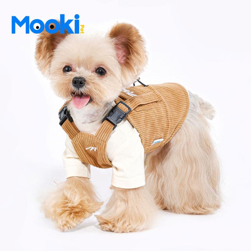 ペット品 洋服 ワンちゃん 猫ちゃん おしゃれ 犬 春秋服 ビションフリーゼ テディ マルチーズ フレンチ ブルドッグ 小型 犬 猫 春 ペット キャリア コーデュロイ サロペット