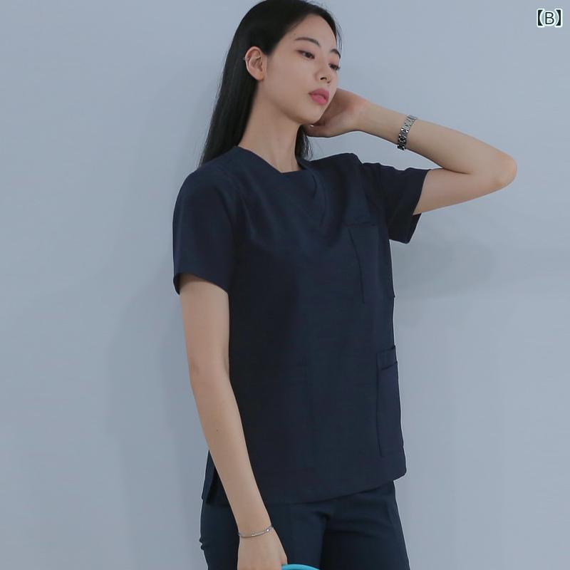 クリニック 制服 レディース 韓国 レディース 手洗い 服 手術室 口腔 歯科 医療 美...