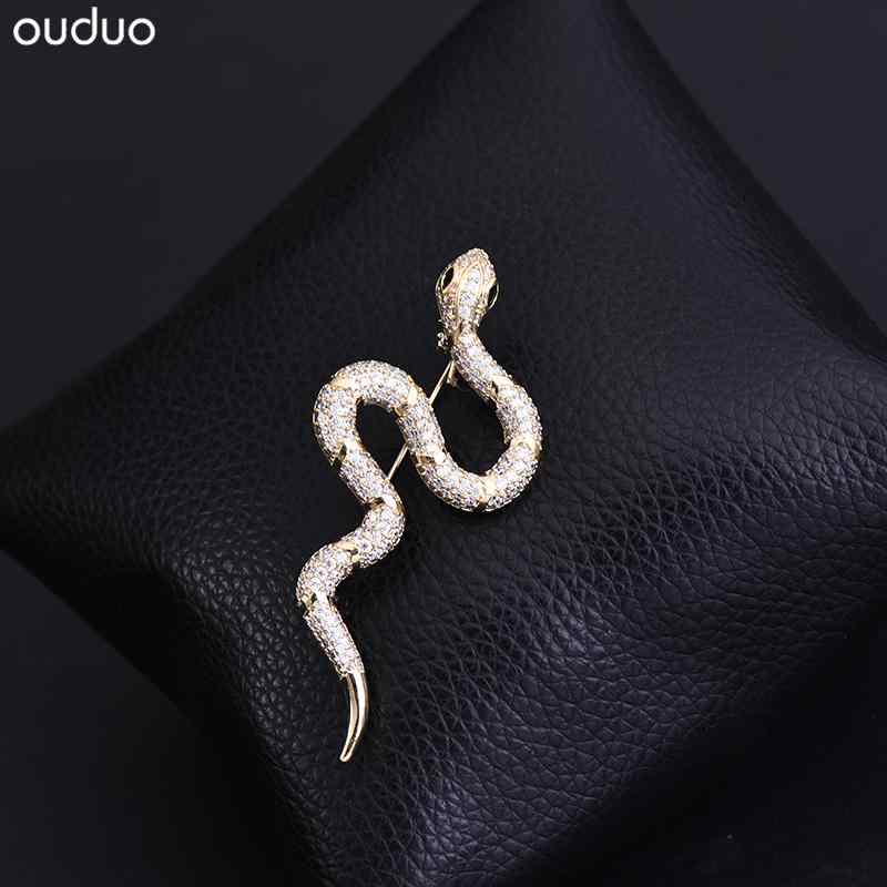 ブローチ レディース おしゃれ ファッション クラシック ヘビ レトロ メンズ レディース 花 動物 エン..