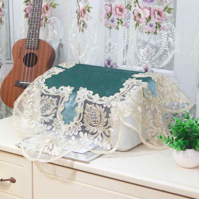 カバー インテリア おしゃれ レース エレガント シンプル モダン プリンターカバー コピー機 FAX 布 防..