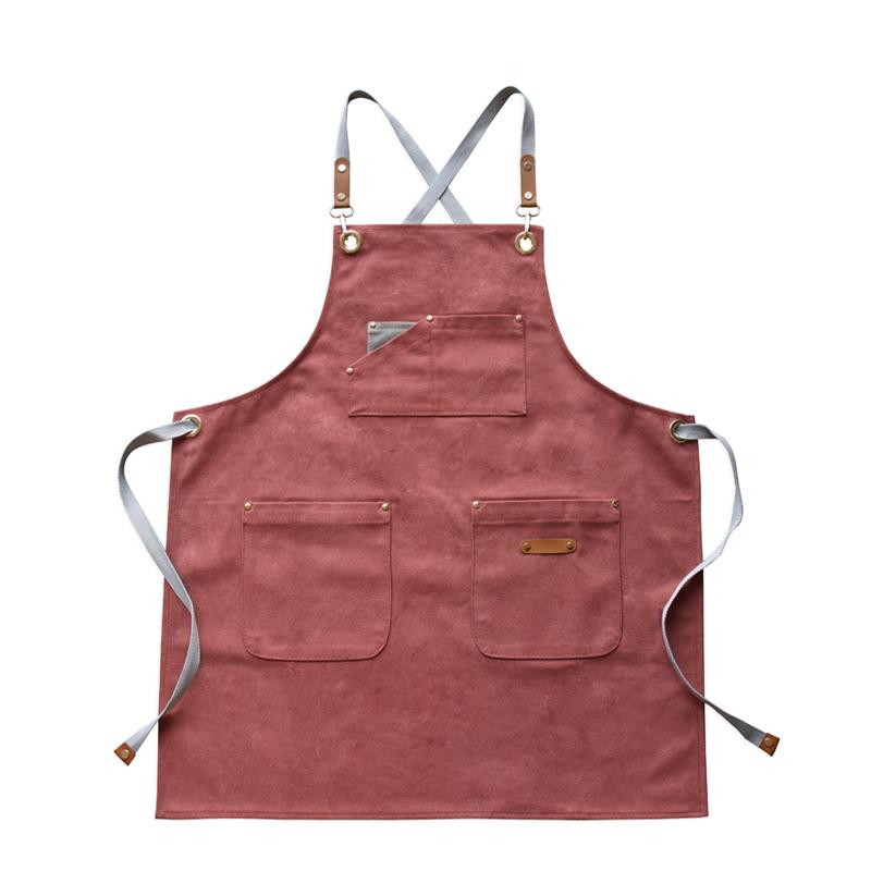 エン 前掛け 作業着 スモック 保護 DIY 花 調理 防汚 家庭 キッチン カバー 生地 ガーデニング メンズ ..