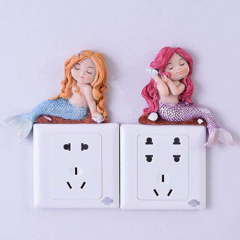 ウォールステッカー スイッチ インテリア 雑貨 おしゃれ かわいい ソケット パネル 装飾 保護 カバー 北欧 カバー モダン シンプル 立体