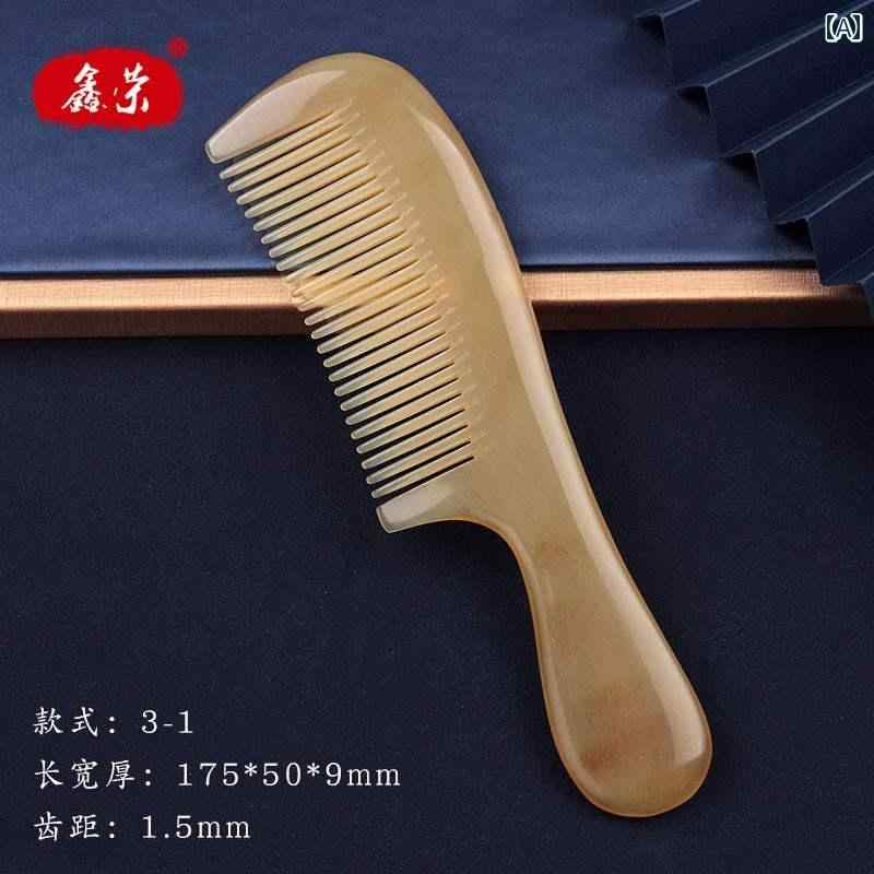 ヘアケア コーム くし おしゃれ ギフト ブラシ ケア 頭 マッサージ 彫刻 頭皮 脱毛...