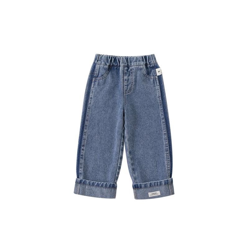 デニムパンツ 女の子 キッズファッション ボトムス パンツ ズボン ショーツ ロング ジーンズ ストレート カジュアル キッズ 普段着 子供 春