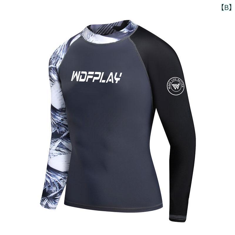 ウェット スーツ サーフウェア メンズ メンズ ファッション 夏 夏 スイム ウェア 水着 長袖 日焼け防止 サーフィン スイミング