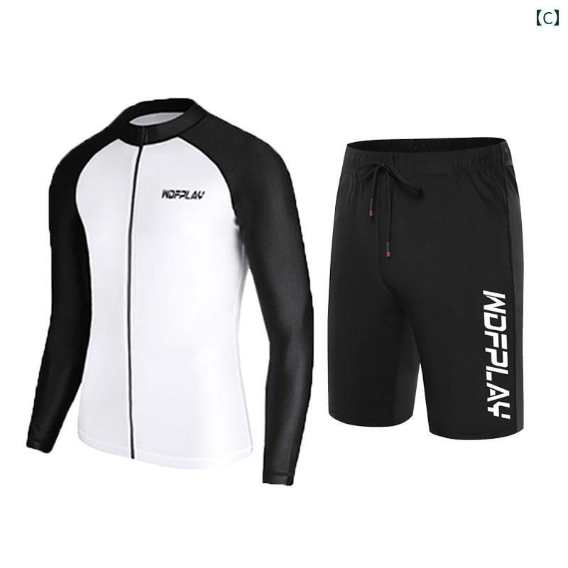 ウェット スーツ サーフウェア メンズ メンズ ファッション 夏 夏 スイム ウェア 水着 サーフィン 長袖 パンツ 速乾