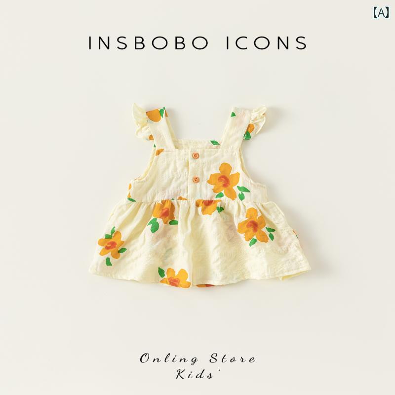 キャミソール シンプル カジュアル かわいい ベビー 赤ちゃん キッズ 乳幼児 子供 ベビー服 キッズファッション 子供服 女の子 夏