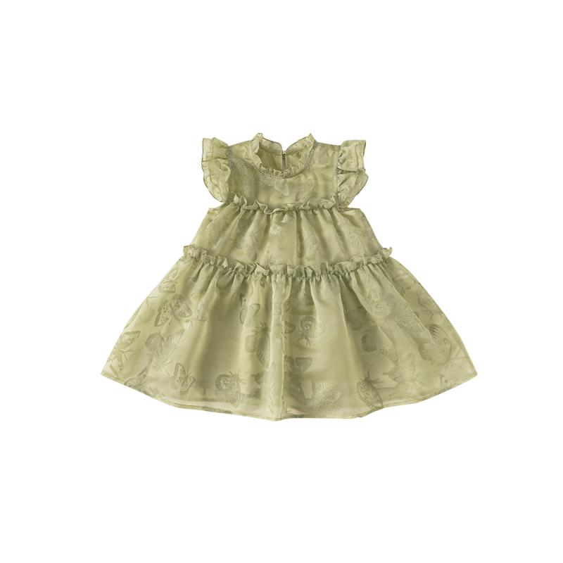 キッズファッション ドレス ワンピース ロング スカート ノースリーブ かわいい プリンセス 普段着 幼児 夏ウェア 子供 夏