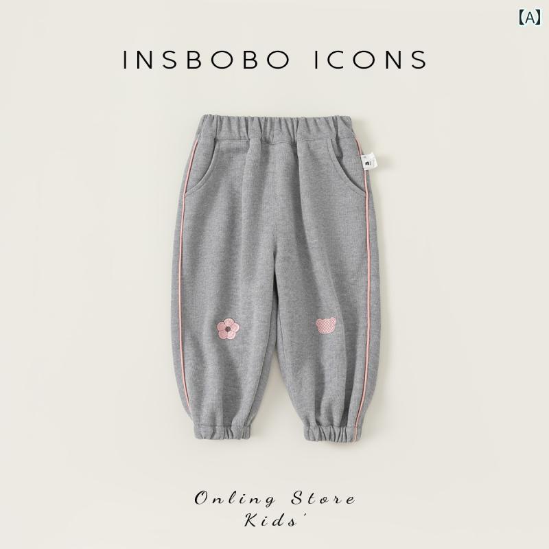 子供服 男の子 女の子 ジャージ スウェットパンツ カジュアルパンツ 春秋 通園 ホームウェア アウトドア カジュアル おしゃれ キッズ