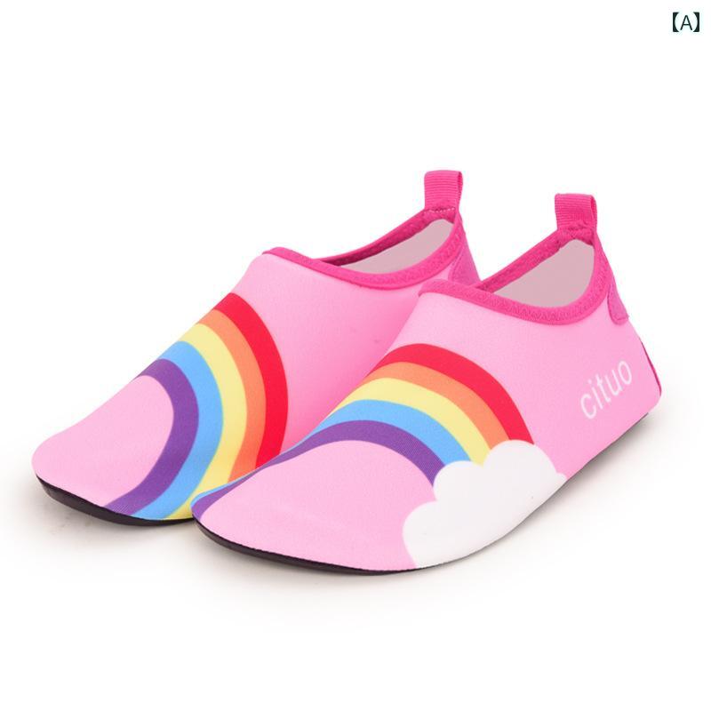 キッズ マリンシューズ 車好き男の子 通気性 スイミング シューズ ラフティング 滑りにくい 川遊び ト..