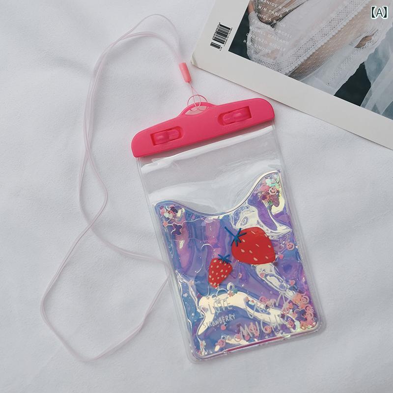 クリアケース スマホ 携帯電話 カメラ モバイル 防水 大画面 海 プール おしゃれ 韓国 レジャー アウト..