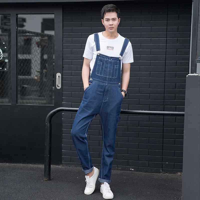 サロペット メンズ ファッション ズボン パンツ サスペンダージャンプスーツ オーバーオール デニム ショーツ ワンピース フィット ボトムス スリム ジーンズ カジュアル メンズ