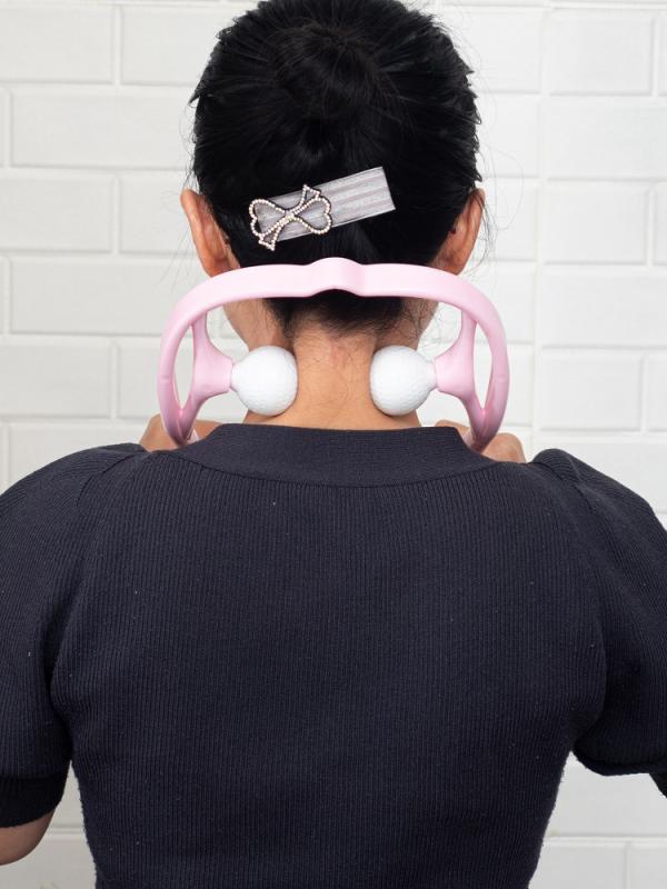 健康グッズ マッサージローラー スティック マッサジャー ツボ 手動 フィットネス スリム 器具 全身 腰..