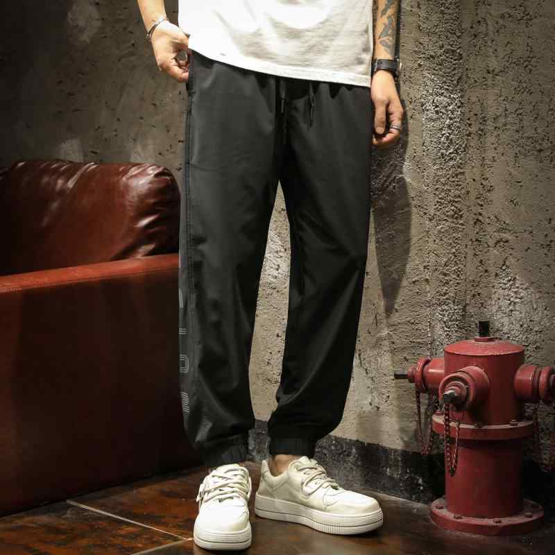 メンズ アメリカン スウェットパンツ 秋 プリント レギンス カジュアル パンツ スポーツ シンプル ファッション ストレッチ性 ロング かっこいい