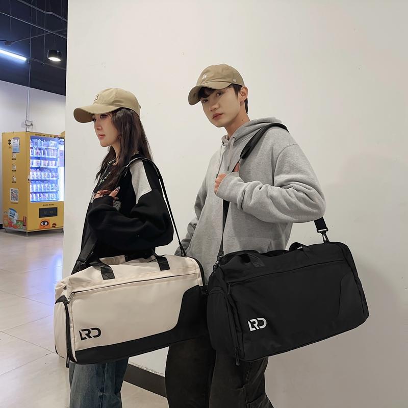 ジム バッグ レディース メンズ ファッション 鞄 オールシーズン 旅行 トラベル バッグ 大容量 スポーツ ナイロン ユニセックス 乾湿分離 軽量(4.0)