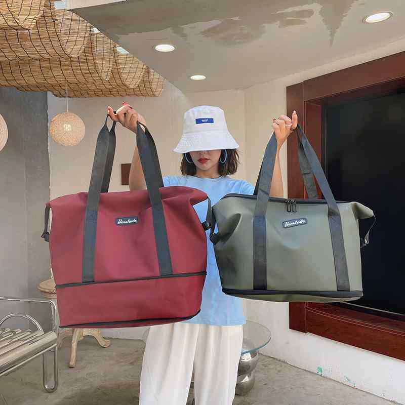 トラベル バッグ レディース メンズ ファッション 鞄 フィットネス ジム 出張 旅行 大容量 スポーツ ポリエステル 軽量