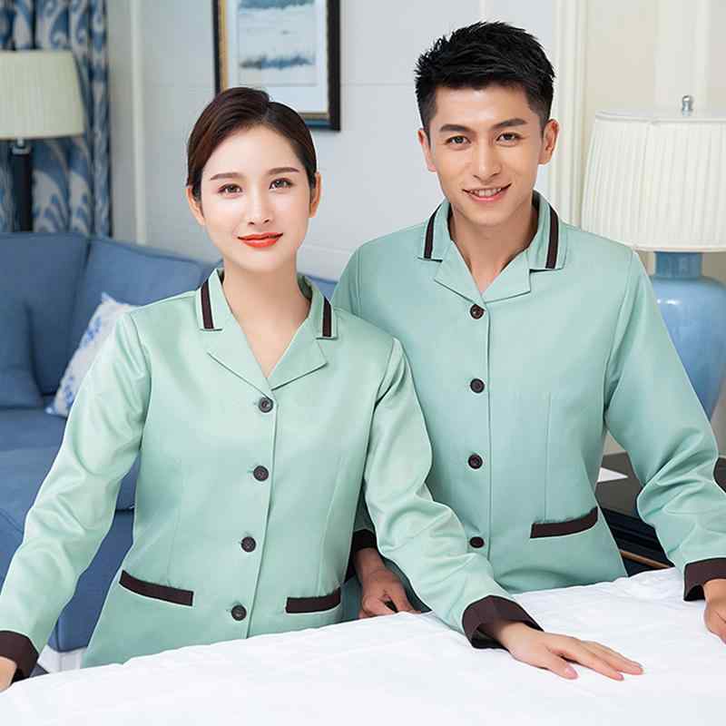 清掃員 制服 掃除 作業着 ユニフォーム 清潔感 爽やか レディース メンズ メンズ レディース兼 ハウスキーパー クリーニング 施設 ホテル ハウスキーピング